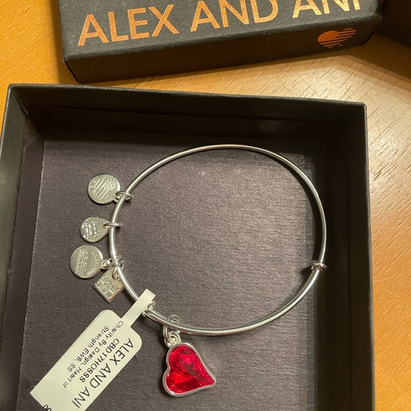 Alex and Ani Jewelry Alex And Ani Heart Of Strength Bracelet Poshmark